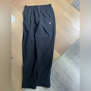 Black Fila sport pant